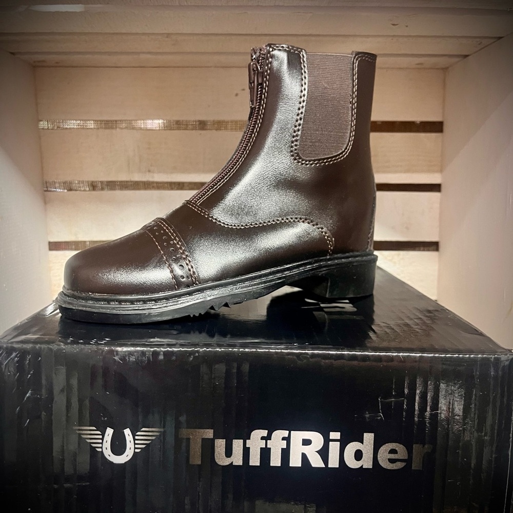 Girls Brown Riding Boots